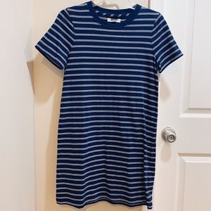 NWOT Madewell Striped Tee Dress